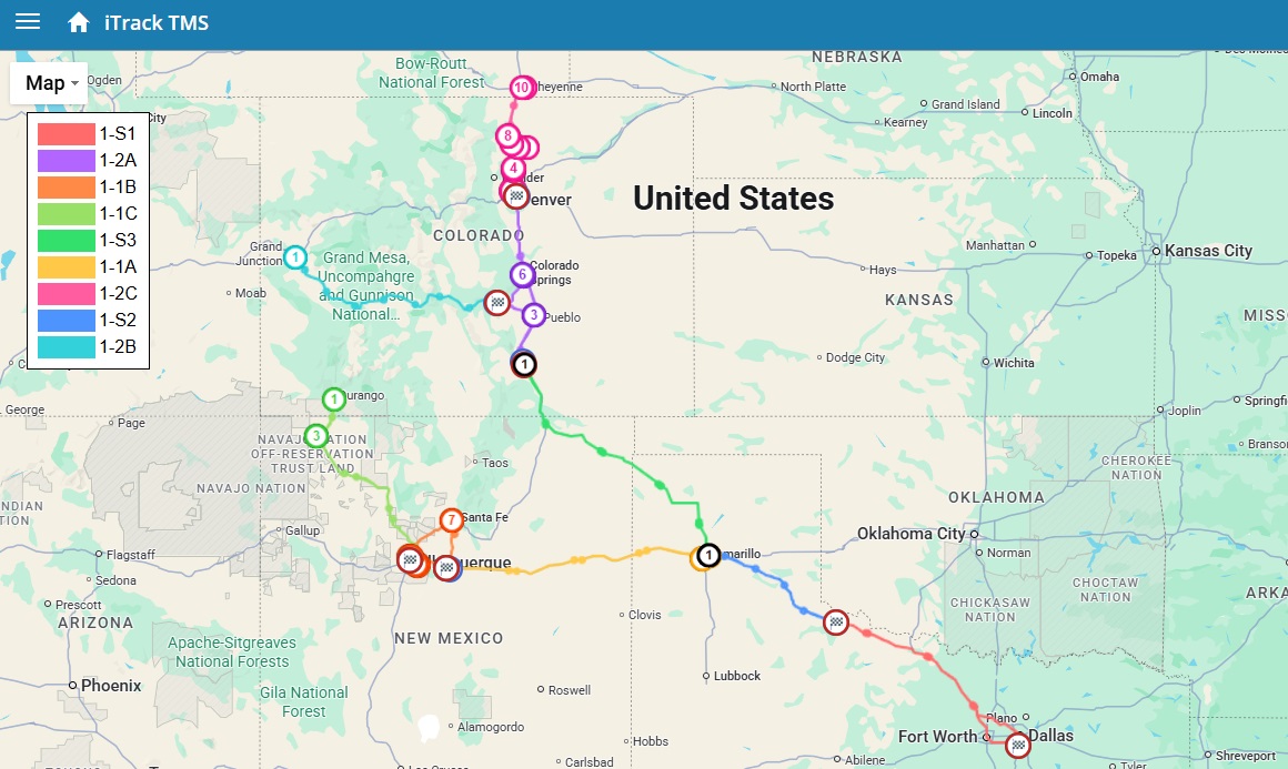 Route Optimization Interface